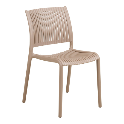 Manzano stabelbar havestol, taupe