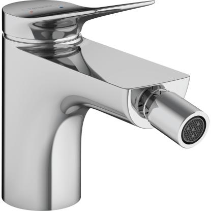hansgrohe Vivenis bidetarmatur med bundventil, krom