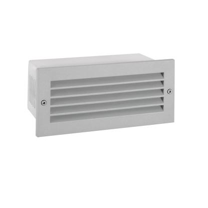 Norlys Grimstad LED indbygget væglampe, afskærmet, IP65, aluminium