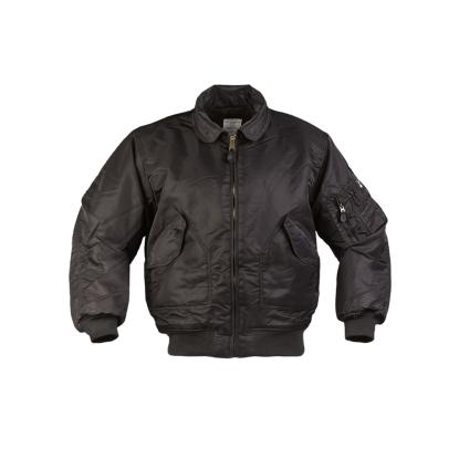 Mil-Tec CWU Basic pilotjakke, sort