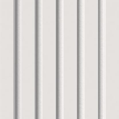 FOG & VENØ Foiled akustikpanel, hvid, hvid filt, 600 x 2400 x 20 mm