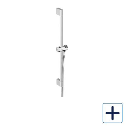 hansgrohe Unica Pulsify S brusestang  med push bruseholder og slange, krom