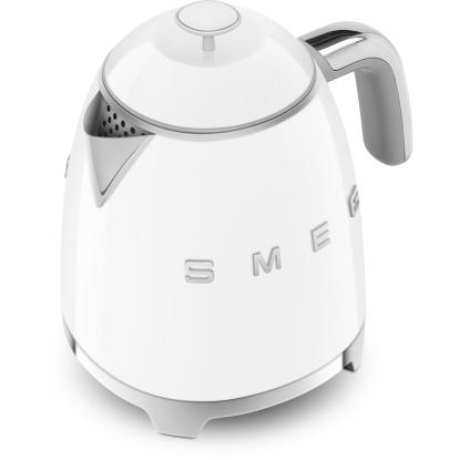 Smeg KLF05WHEU elkedel, 1400W, hvid - 0,8 liter