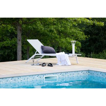 Venture Design Ramos liggestol, hvid