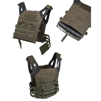 Mil-Tec Plate Carrier Gen II taktisk vest, olivengrøn 