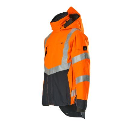MASCOT SAFE SUPREME Harlow skaljakke, hi-vis orange/mørk marine