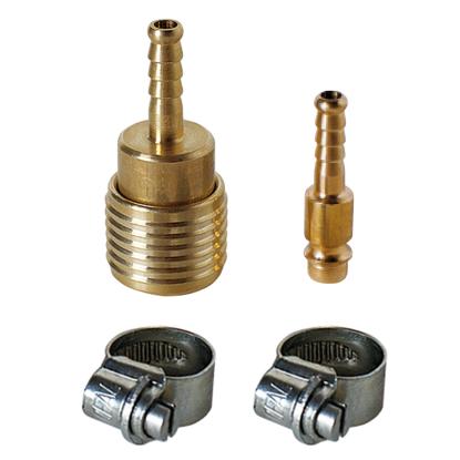 Einhell koblingssæt med slangestuds til trykluft, Ø6 mm