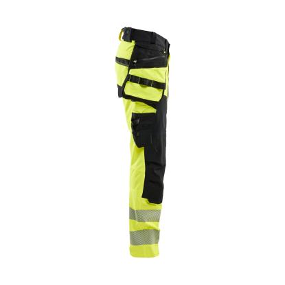 Blåkläder 1122 high vis buks 4-vejs stretch, hi-vis gul/sort