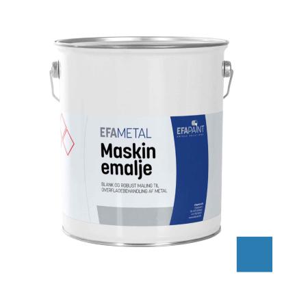 EFAmetal Maskinemalje, blå - 5 liter