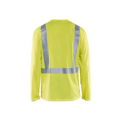 Blåkläder 3383 high vis UV t-shirt lang ærme, hi-vis gul