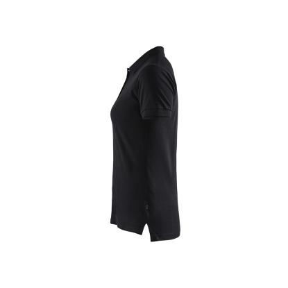 Blåkläder 3307 dame poloshirt, sort
