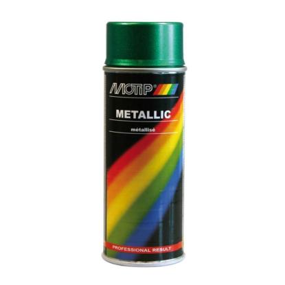 Motip metallic effekt lak spray, 400 ml - grøn