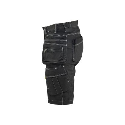 Blåkläder 7992 dame håndværker shorts stretch x1900, sort
