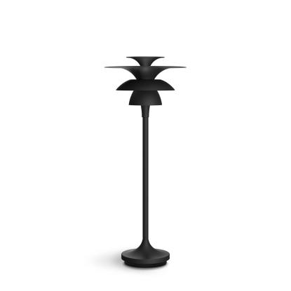 Belid Picasso bordlampe, Ø18 cm, H45,7 cm, G4, mat sort
