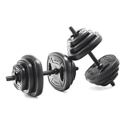 Viking Sports dumbbell sæt med 12 vægtskiver - 20 kg