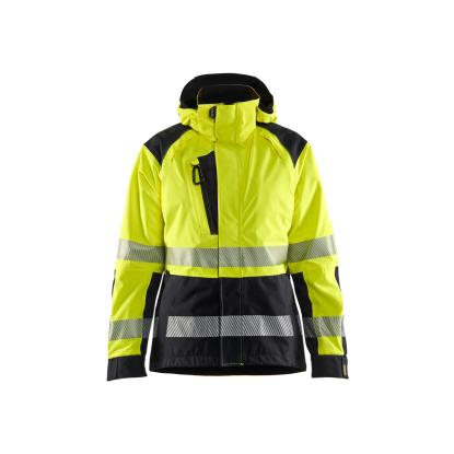 Blåkläder 4436 dame high vis skaljakke, hi-vis gul/sort