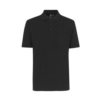 ID 0520 poloshirt, klassisk, sort