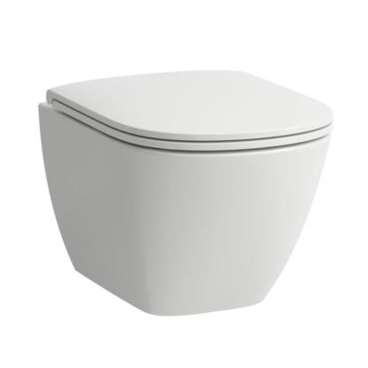 LAUFEN Lua kompakt rimless toilet, 49 x 36 cm, hvid
