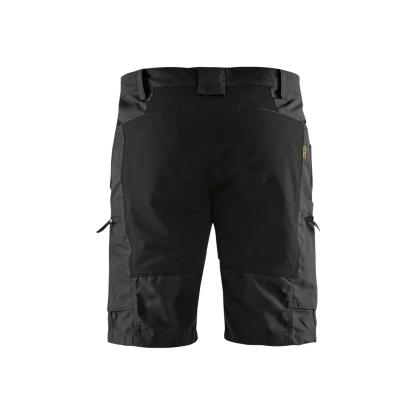 Blåkläder 1449 service shorts med stretch, sort