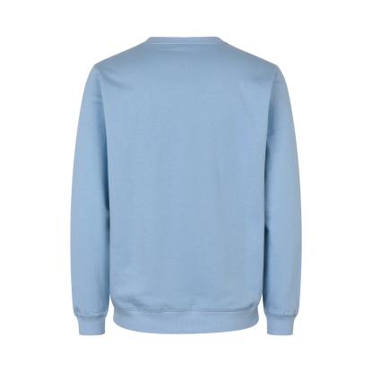 ID 0682 sweatshirt, økologisk, lys blå