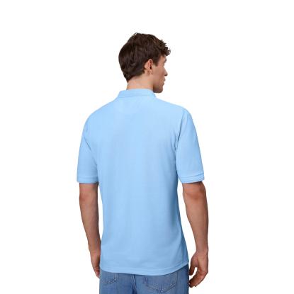 ID 0520 poloshirt, klassisk, lys blå