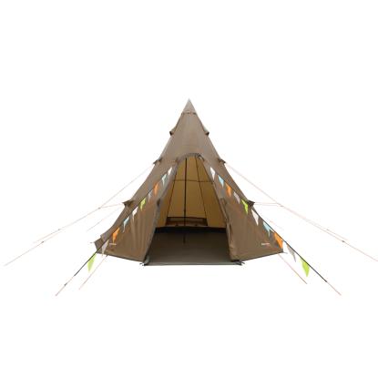 easy camp Rands Tipi til 8 personer, mørk sandfarve