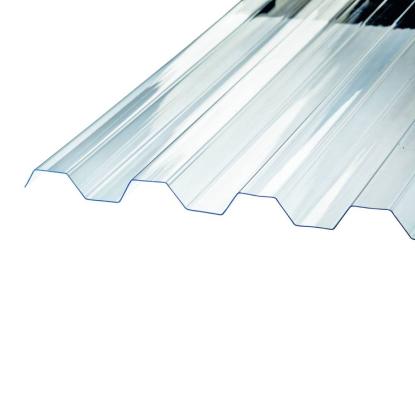 RIAS SUNLUX 2000PC trapezplade, profil 76/18, glasklar - 1115 mm RIAS SUNLUX 2000PC trapezplade, profil 76/18, glasklar - 1115 mm