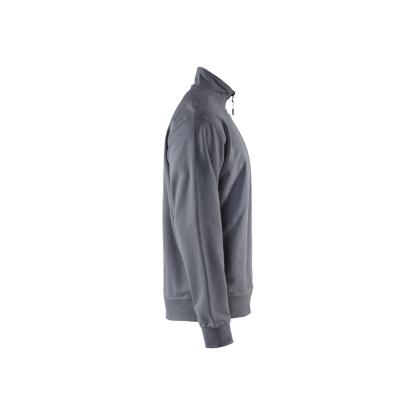 Blåkläder 3369 sweatshirt half zip, grå