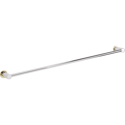 Damixa håndklædestang, enkelt, 80 cm, krom 
