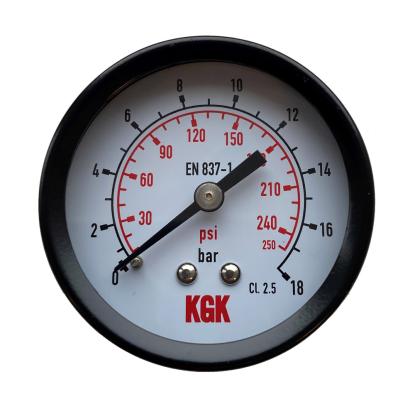 KGK M50 manometer, bagud, 1/4"