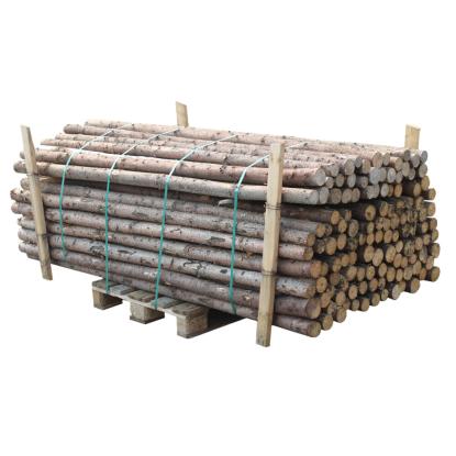 NSH rafte med bark, gran, Ø6-9 x 220 cm - 1 stk.