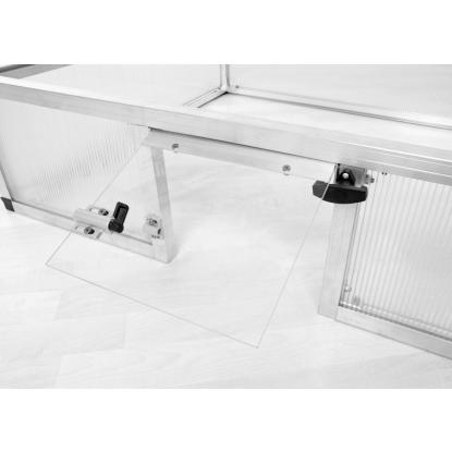 KGT Turtle sokkel til mistbænk 100, aluminium, 103 x 91 x 23 cm
