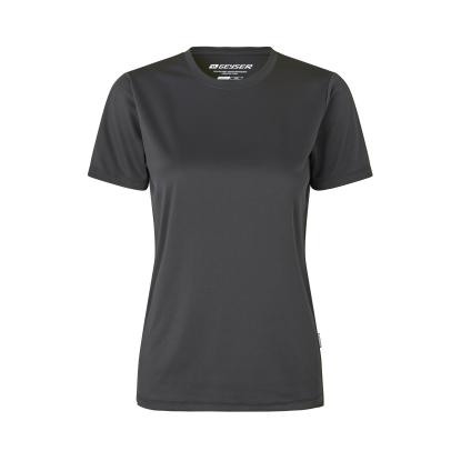 GEYSER G11040 T-shirt, essential, dame, koks grå