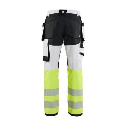 Blåkläder 1775 high vis buks, hvid/high vis gul