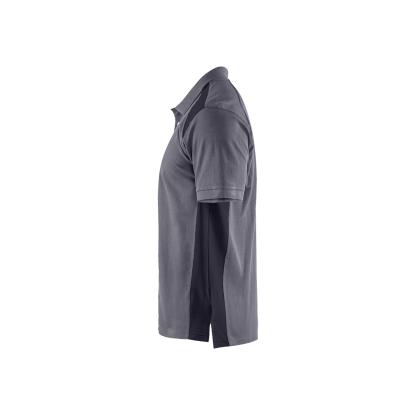 Blåkläder 3324 poloshirt, mellemgrå/sort