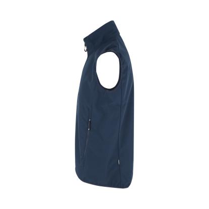 ID 0824 softshell vest, funktionel, navy