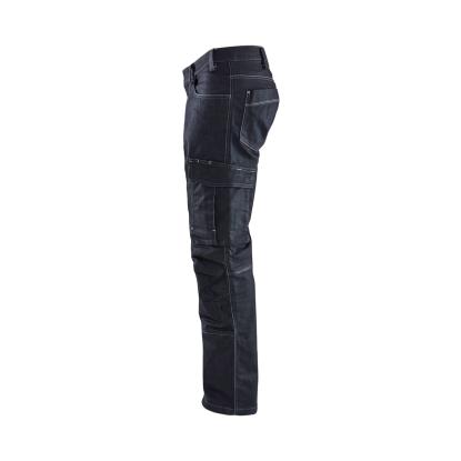Blåkläder 1439 service buks denim stretch, marineblå