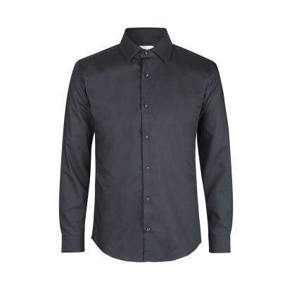 Seven Seas SS311 Royal Oxford skjorte, slim, koks grå