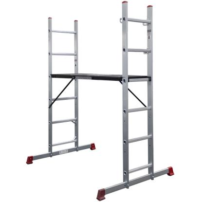 JUMBO hobby stige-stillads, 2 x 6 trin, 1 m - 41JH206