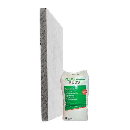 CALSITHERM PLUS lysningsplade inkl. 18 kg puds, 15 x 250 x 500 mm - 20 stk.