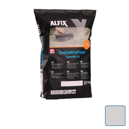 Alfix IndustryFuge CeraFill 18 fugemasse, Manhattan stålgrå - 20 kg