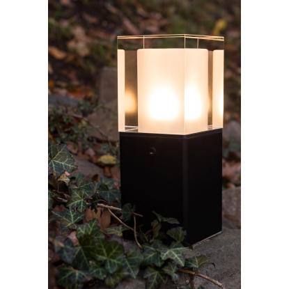 Norlys Arendal LED pullert, lille, sort, IP65