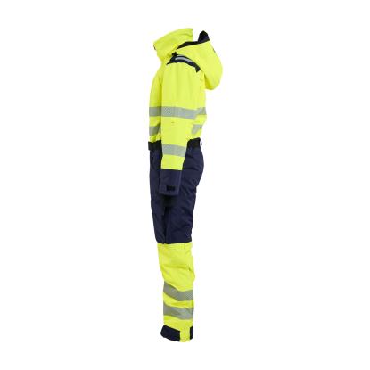 Blåkläder 6726 dame high vis vinterkedeldragt, hi-vis gul/marineblå