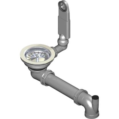 Intra Juvel A6 komplet strainer, spacesaver afløb og Y-overløb