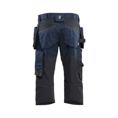 Blåkläder 1754 håndværker knickers med stretch, mørk marineblå