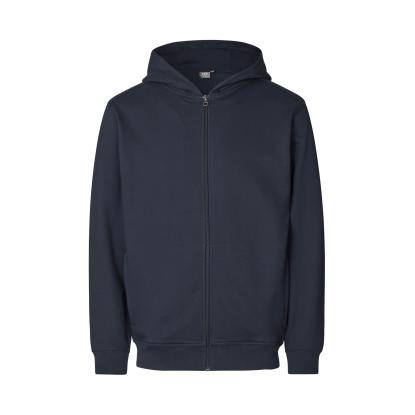 ID PRO Wear CARE 0388 hættetrøje med lynlås, navy