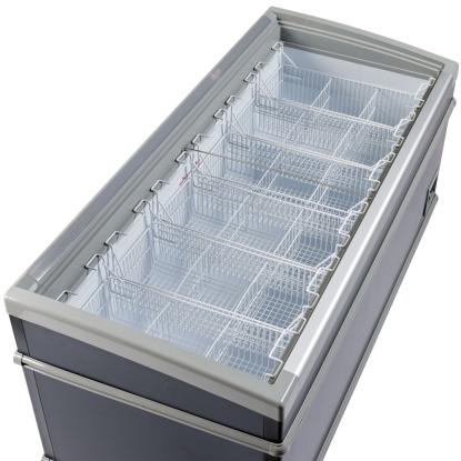 Scandomestic SIF700C supermarkedsfryser, 501 liter