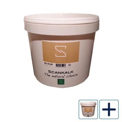 Midtjysk Mørtelfabrik finpuds natural i spand - 17 liter
