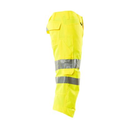 MASCOT SAFE SUPREME arbejdsknickers med knælommer, hi-vis gul