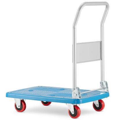 Transportvogn, foldbar, blå, maks. 150 kg